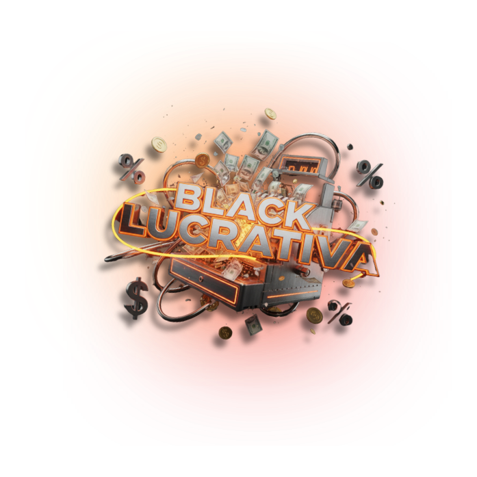 Selo Black Lucrativa